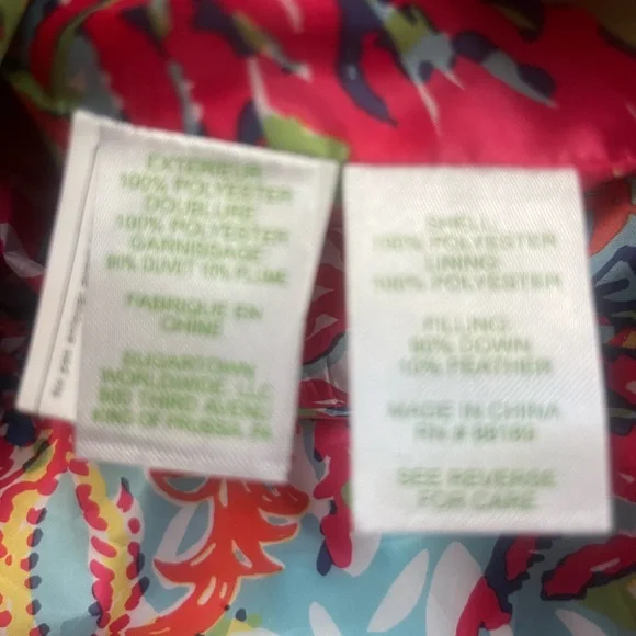 NWT $198 Lilly Pulitzer Packable Vest XS - Picture 4 of 4